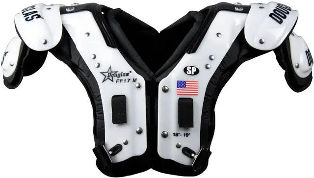 Douglas SP shoulder pads worn by Myles Garrett